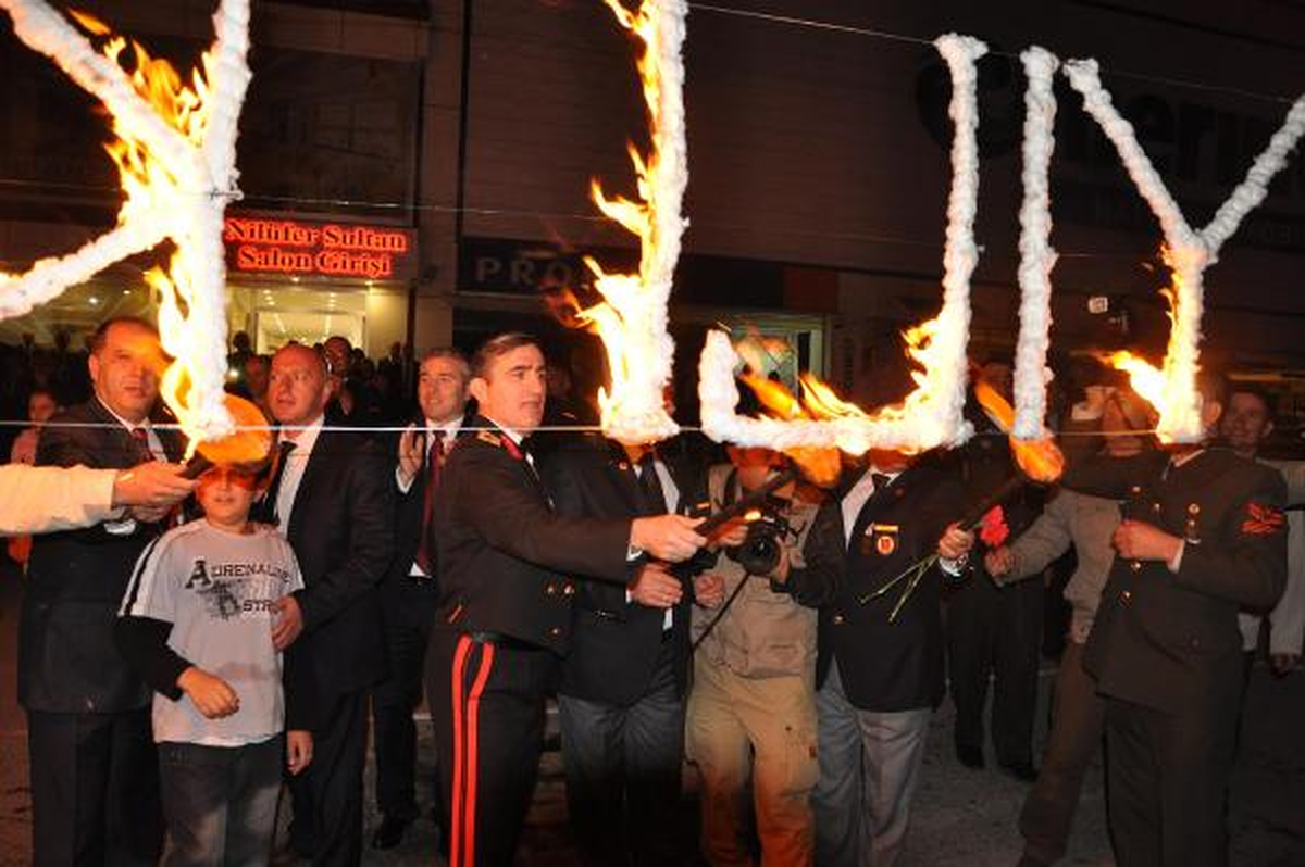 Amasya\'da Cumhuriyet Resepsiyonu