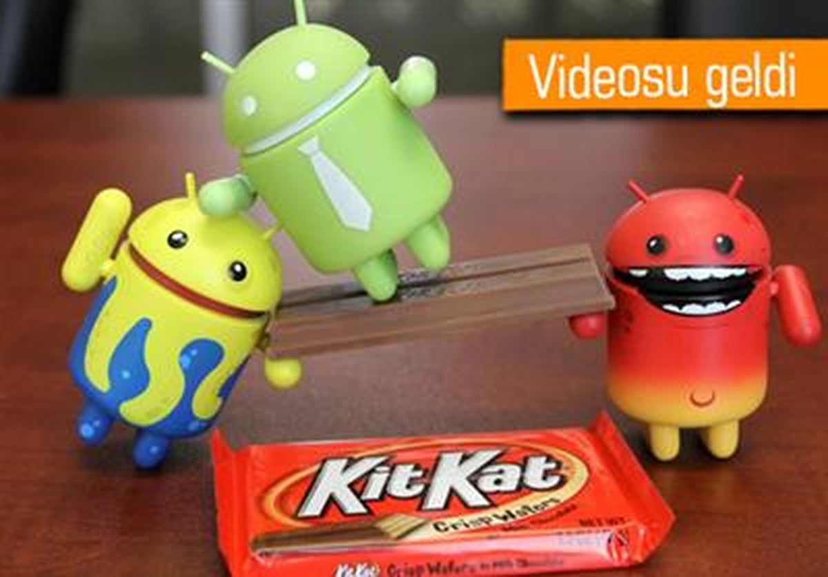 Android 4.4 Kitkat Reklam Videosu Çıktı