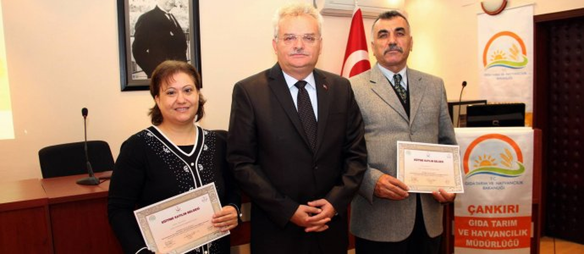 Çankırı Valilik Birlik Salonu\'nda Sertifika Töreni Düzenlendi