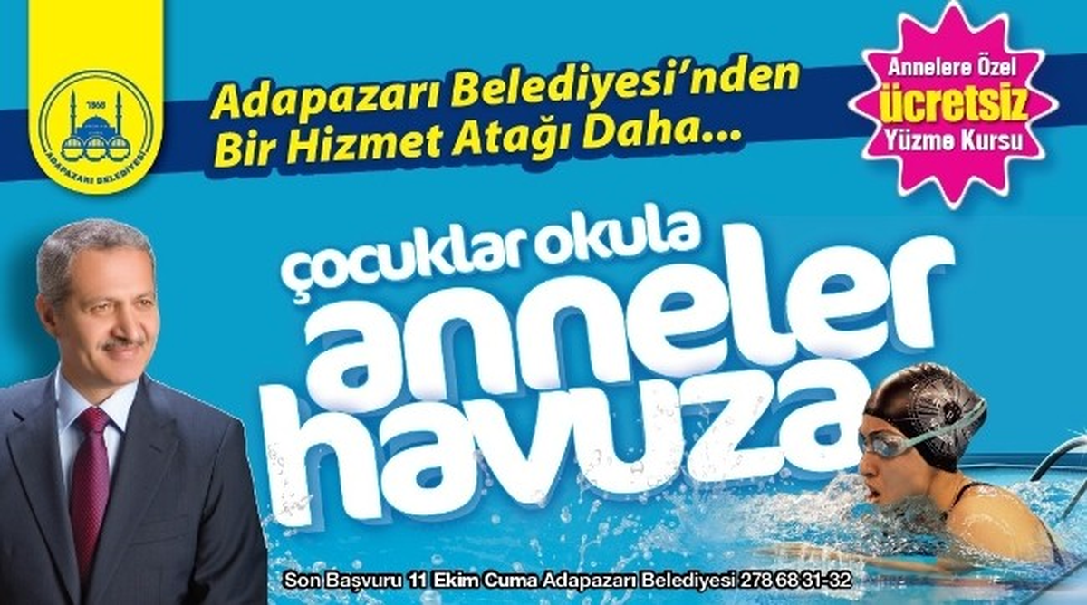 Çocukları Okula Gönderen Anneler Havuza Gitmeye Başladı