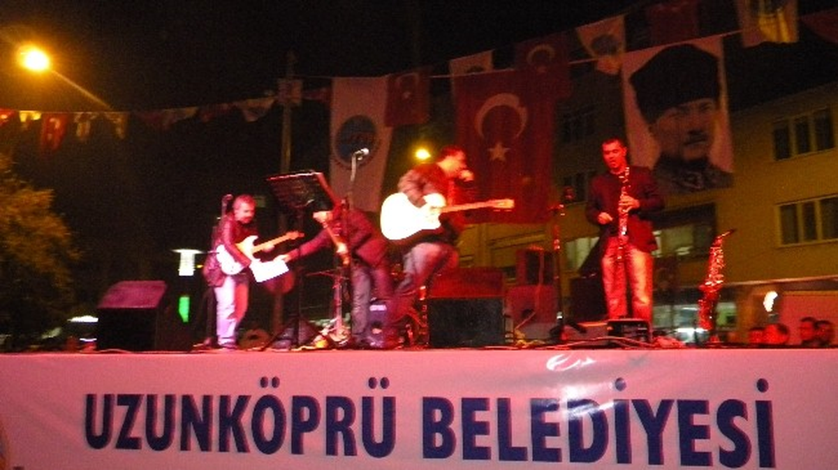 Edirne\'de Cumhuriyet Konseri