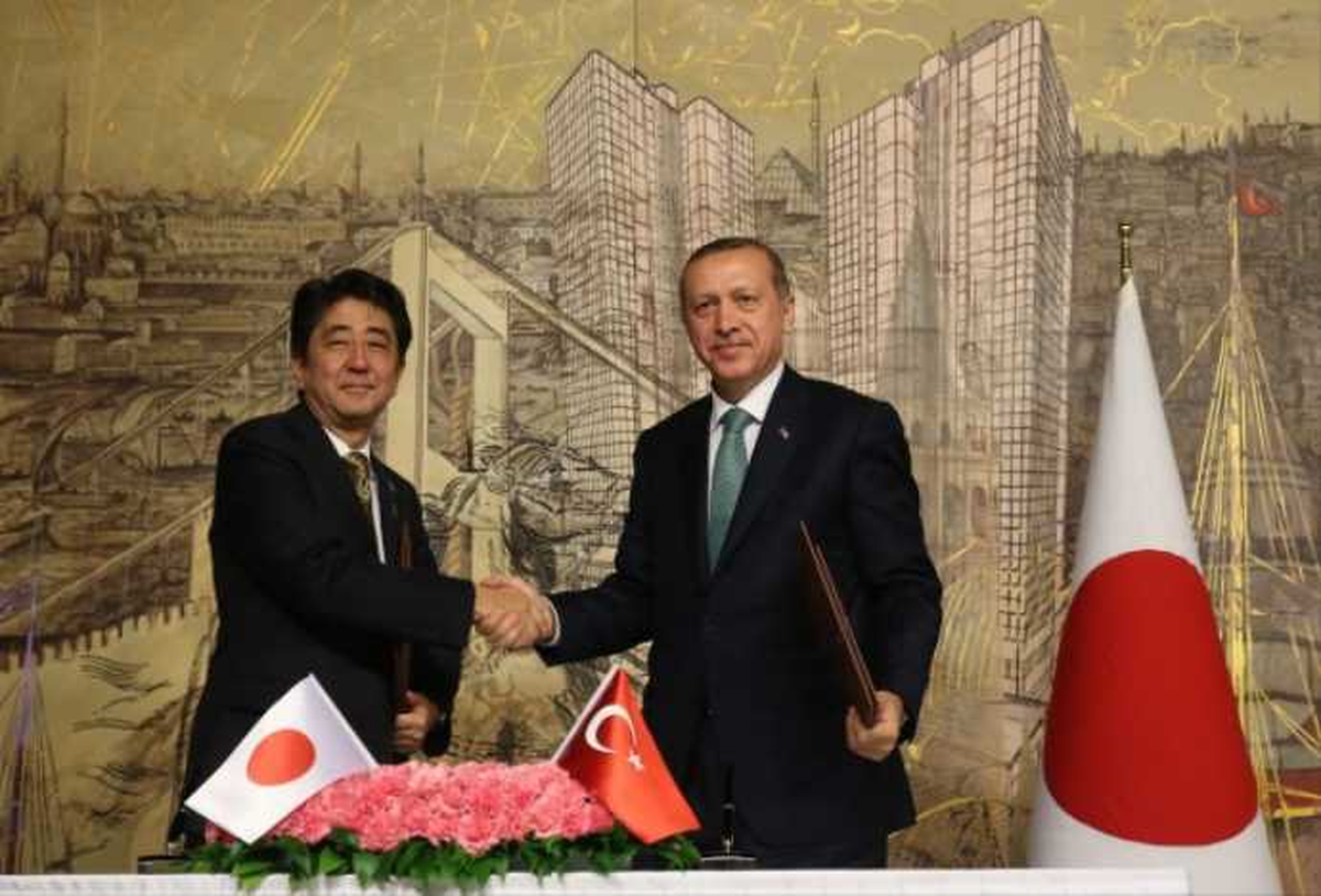 Erdoğan, Japon Başbakanı ile Basın Toplantısı Düzenledi