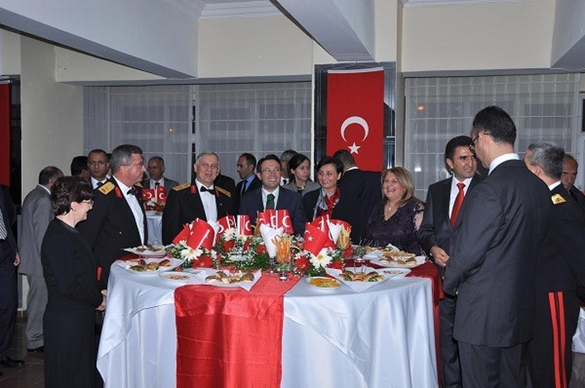 Erzincan\'da Cumhuriyet Bayramı Resepsiyonu