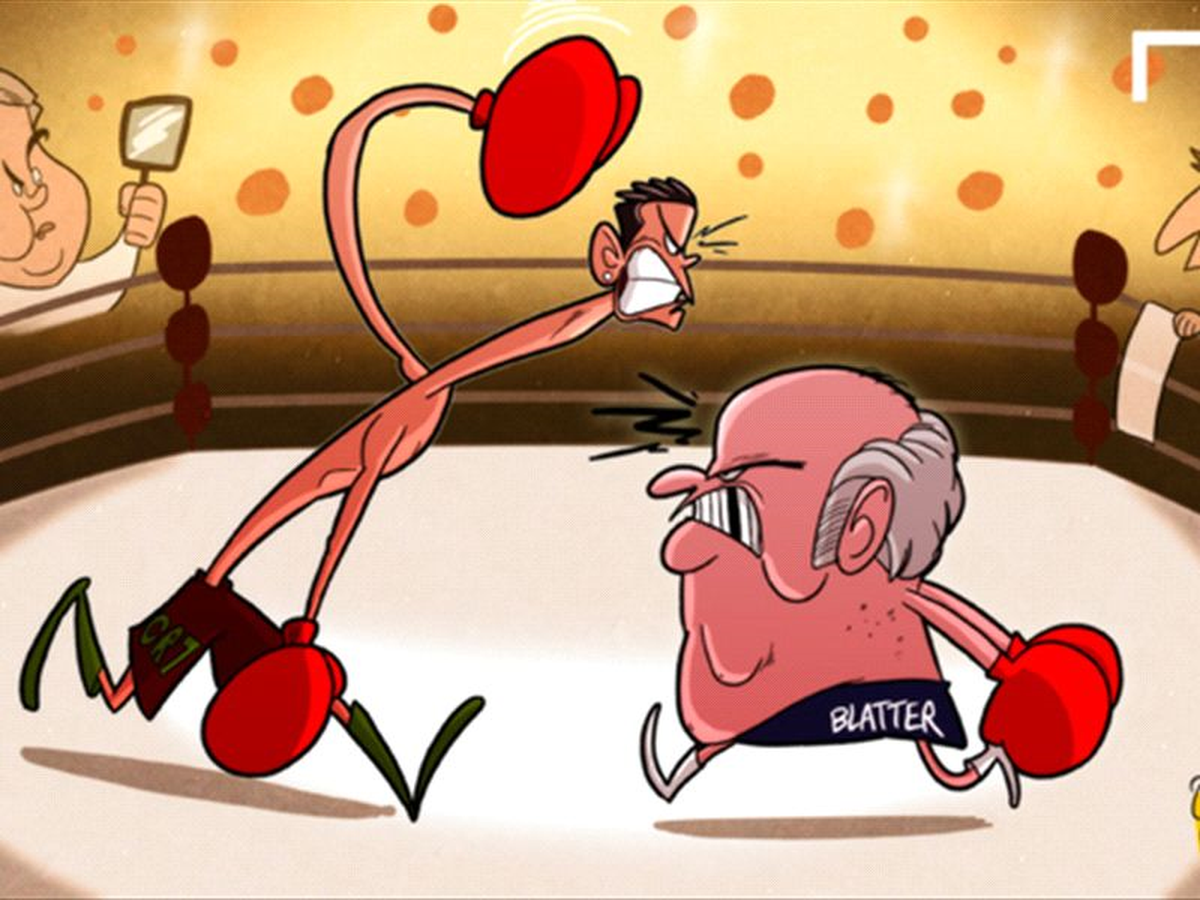 Günün Karikatürü: Ronaldo Vs Blatter