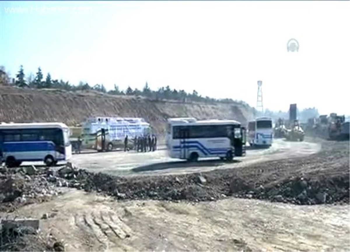 Halk otobüsü şoförleri, ODTÜ yoluna destek eylemi yaptı
