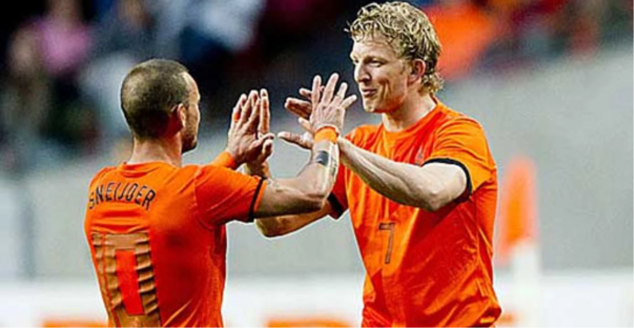 Hollandalı Sneijder ve Kuyt Milli Takımda