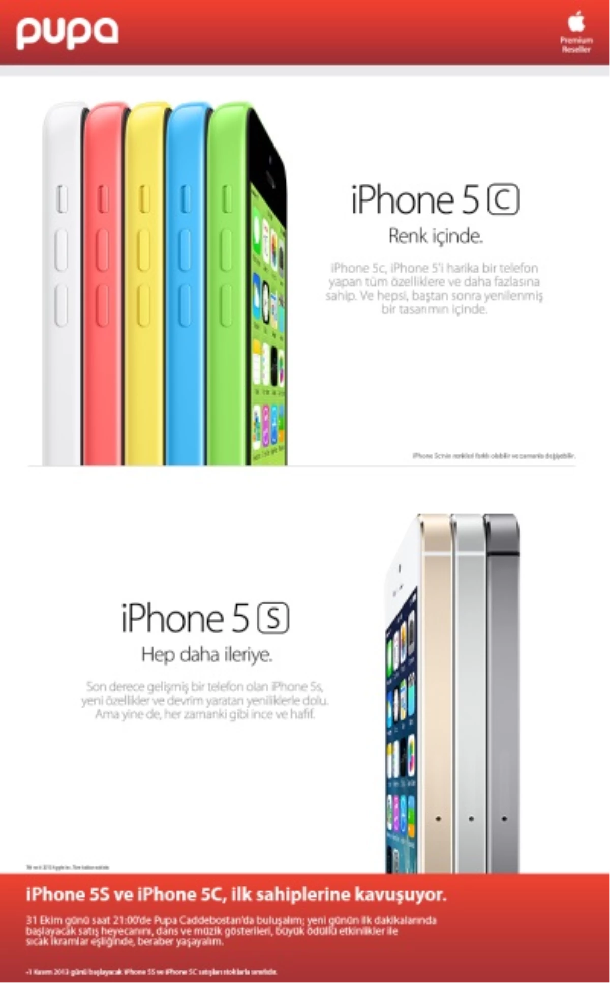 iPhone 5s ve iPhone 5c İlk Sahiplerine Kavuşuyor