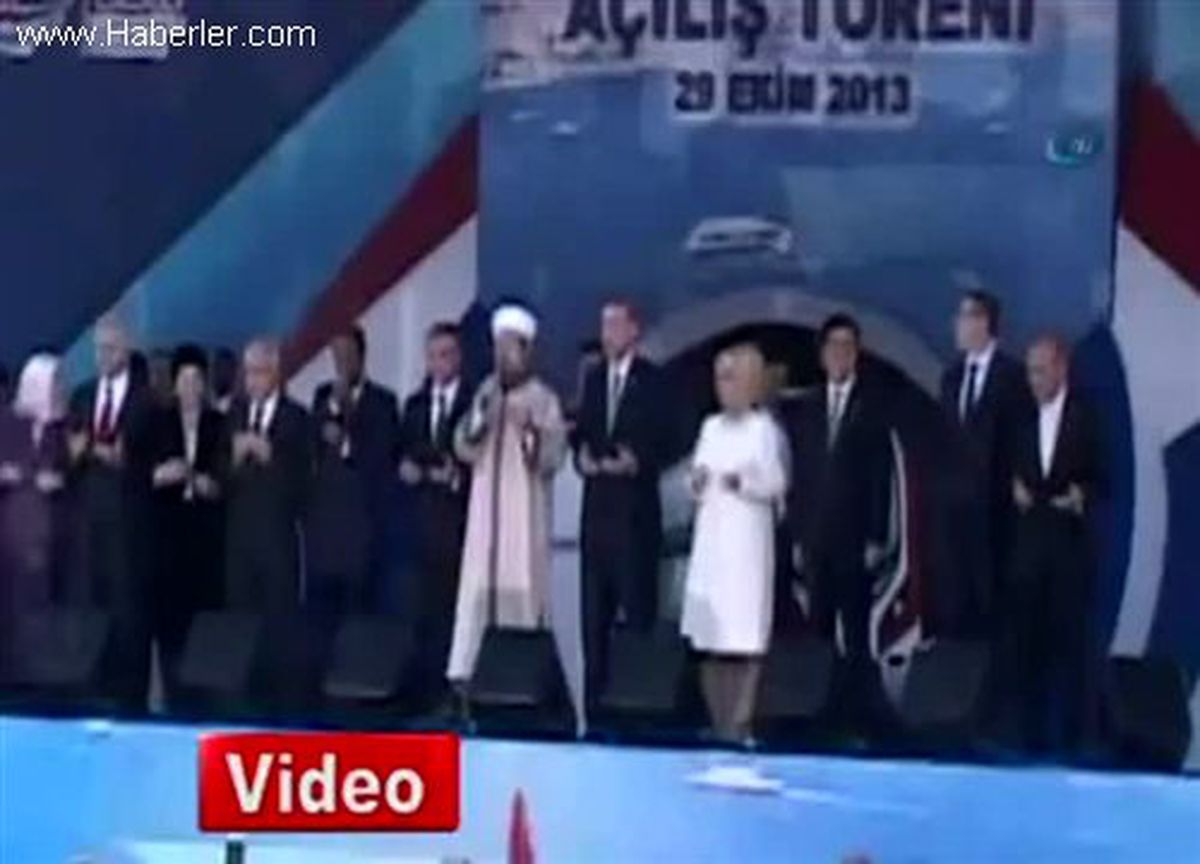 Japonya Başbakanı, Marmaray\'ın Açılış Duasına \'Amin\' Dedi