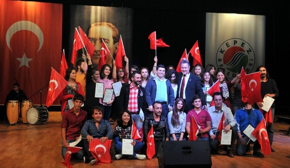 Kepezli Gençlerin Cumhuriyet Kutlaması