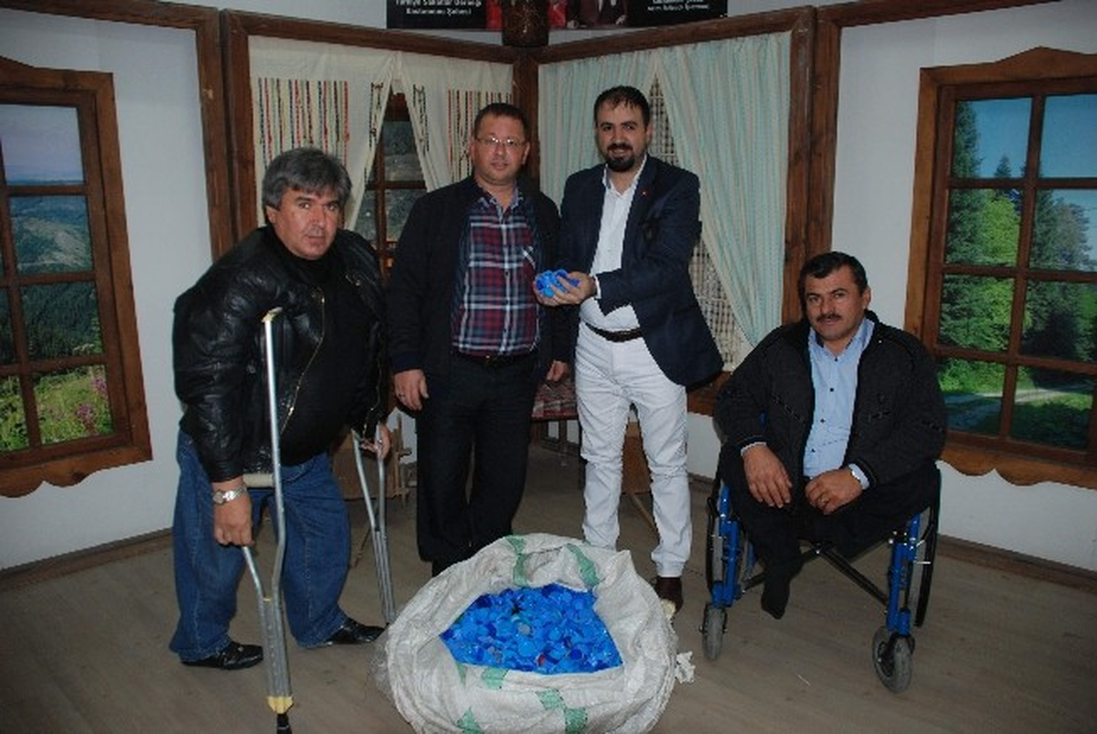 KGC, Engelliler İçin 15 Bin Mavi Kapak Topladı