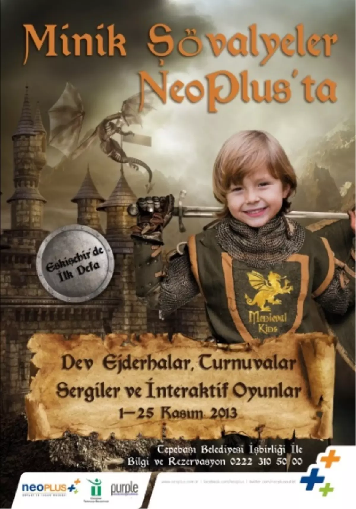 Minik Şövalyeler Neoplus'ta Turnuvalara Katılacaklar