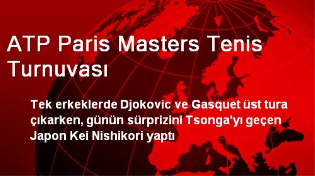 ATP Paris Masters Tenis Turnuvası