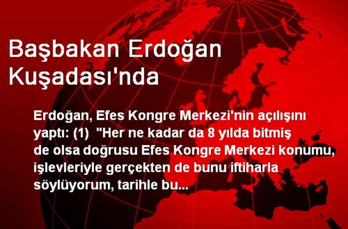 Başbakan Erdoğan: Biz Sözümüzde Durduk