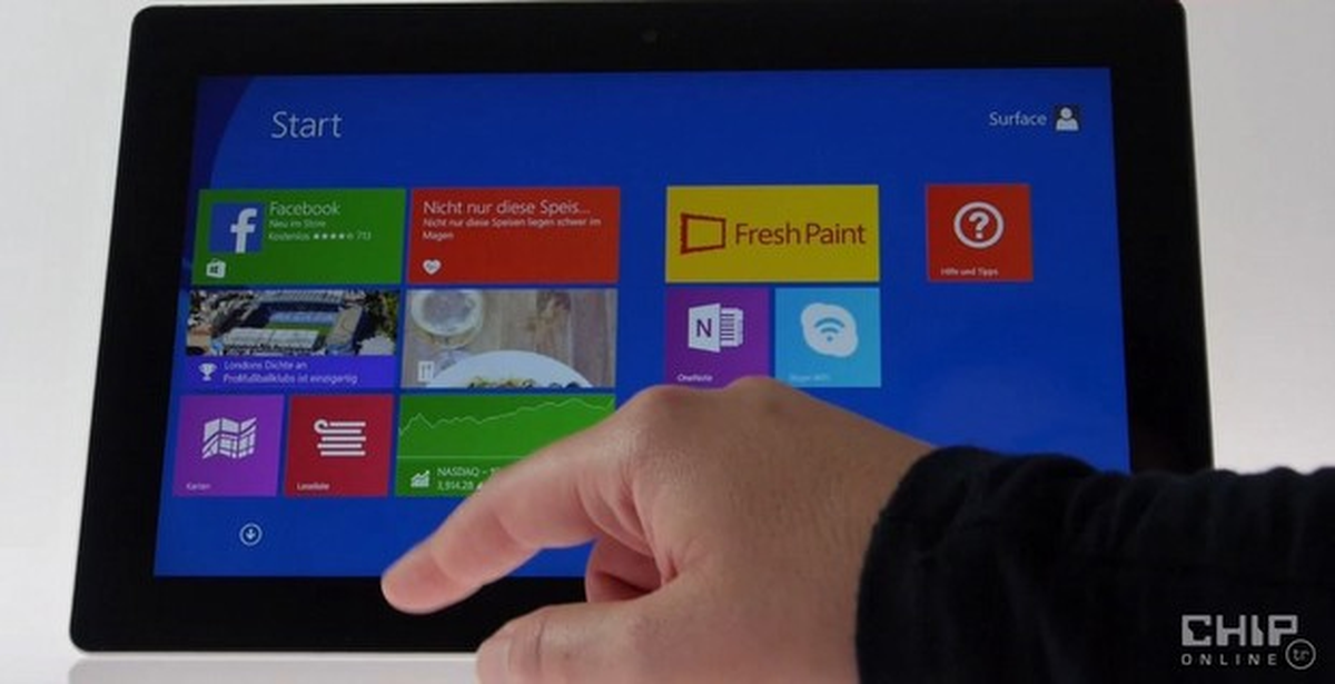 ÖZEL: Surface 2 testte!