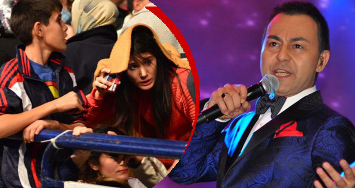 Serdar Ortaç\'ın Dansçısına Taş İsabet Etti