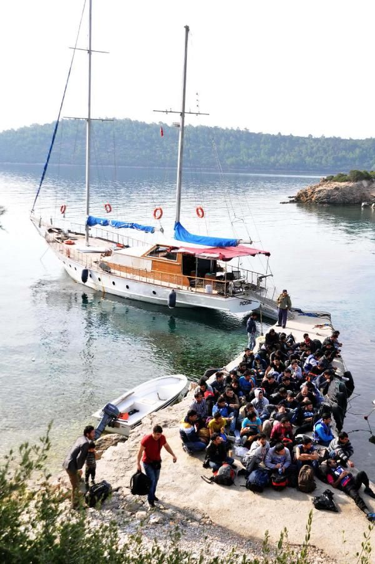 Bodrum\'da 190 Kaçakla Yakalanan 4 Organizatör Tutuklandı