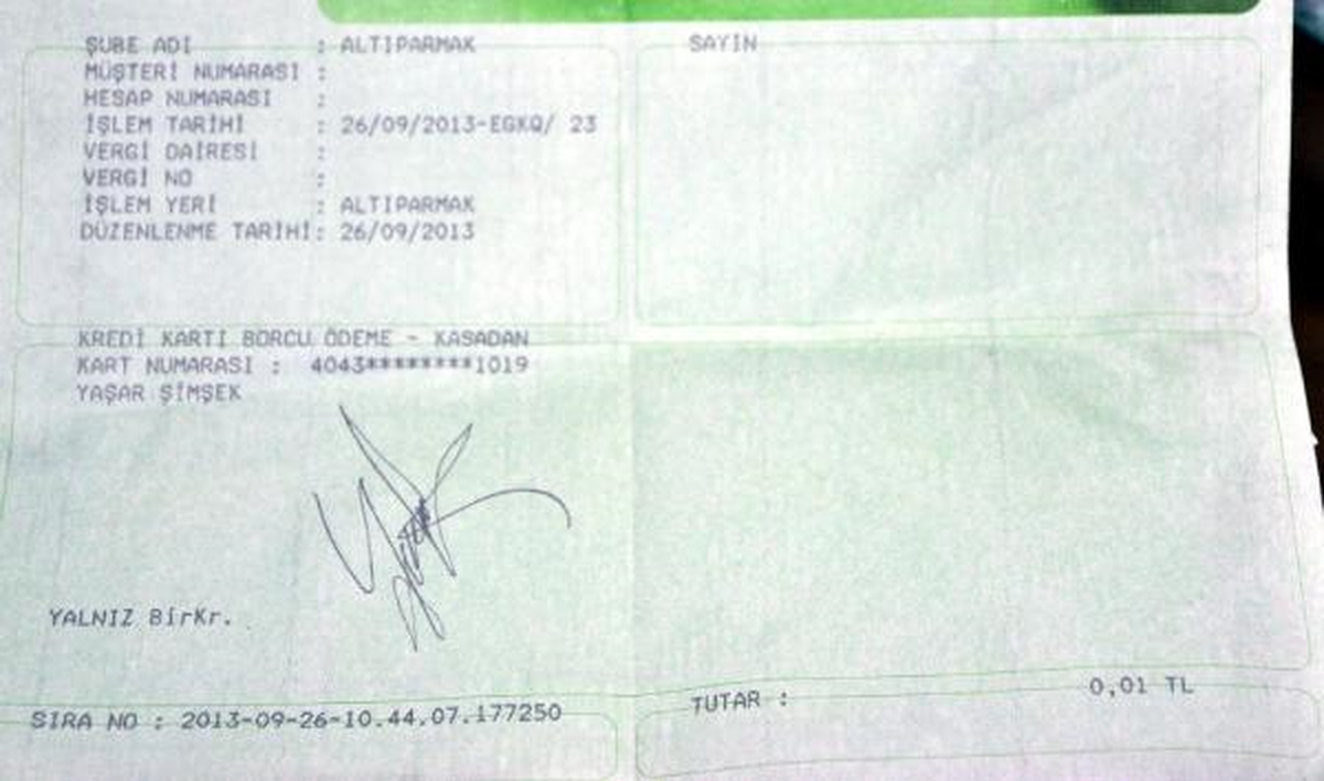 Bankadan 1 Kuruşluk Borç İçin Sms Yağmuru