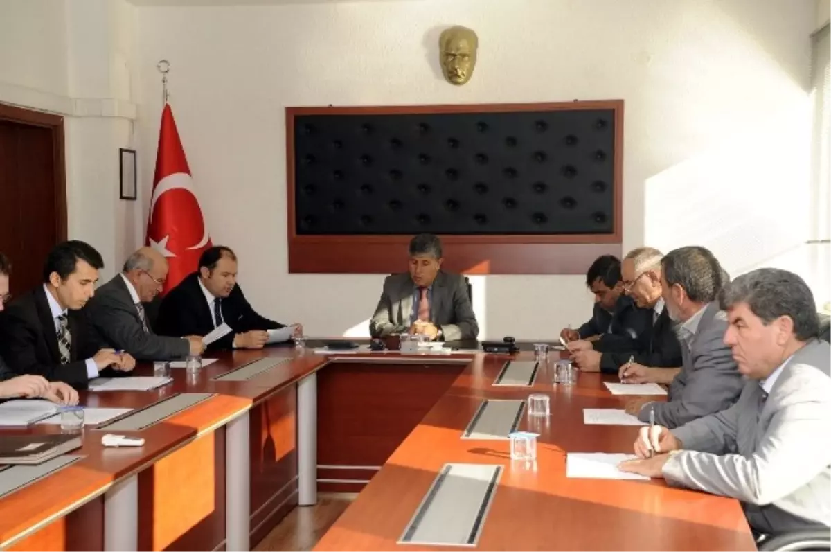 Bilecik'te İl Encümen Toplantısı