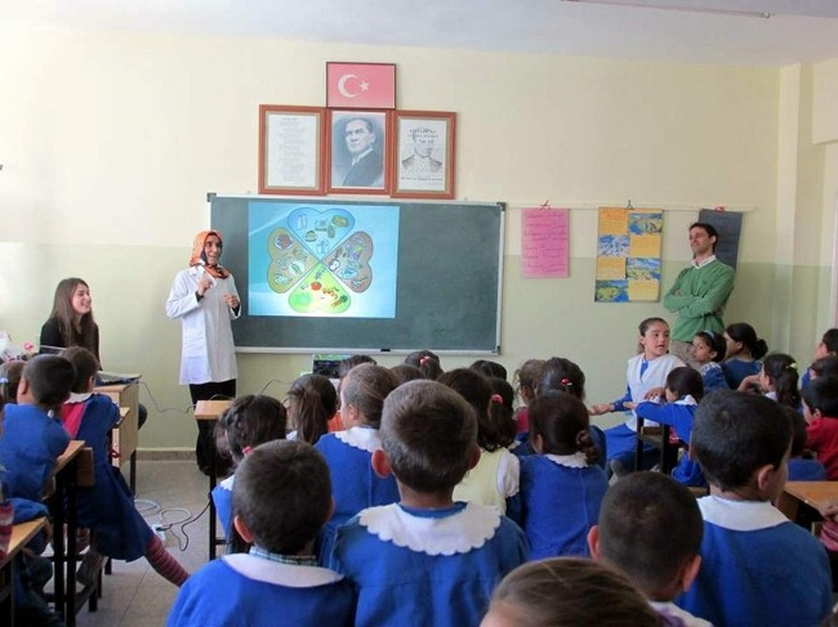 Birecik\'te İlkokullarda Sağlık Eğitimi Verildi
