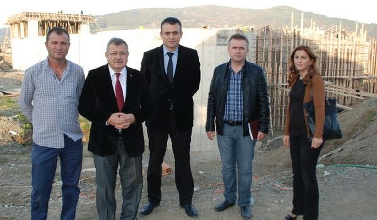 Çaycuma\'da Su Arıtma İnşaatı Devam Ediyor