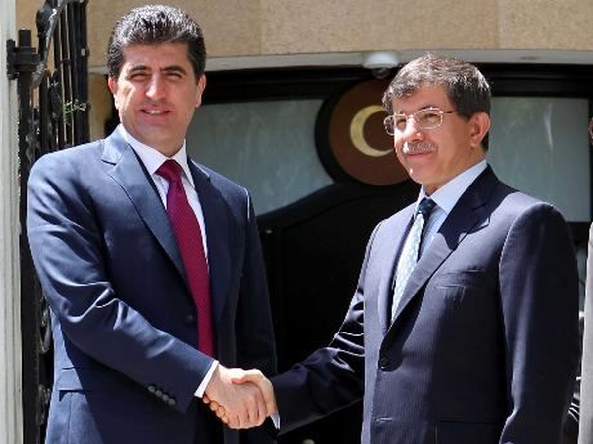 Davutoğlu ile Barzani Suriye\'yi Konuştu