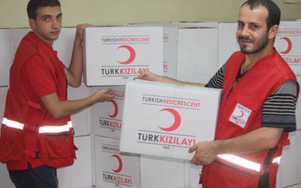 Elçi: Kızılay Yardımlarını Sürdürüyor