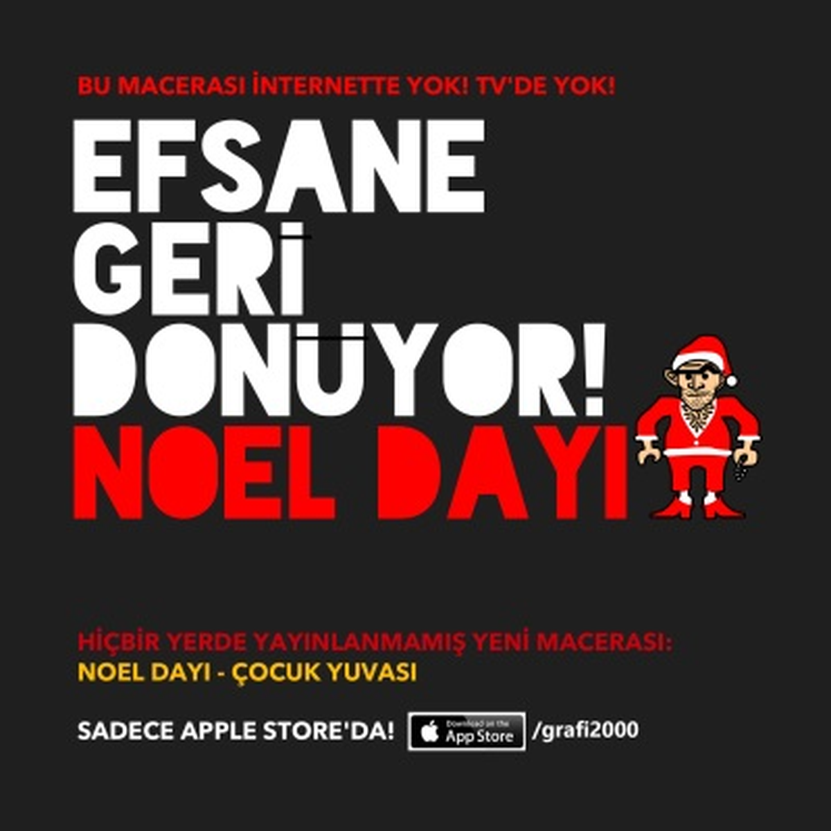 İnternet Fenomeni Noel Dayı Geri Dönüyor