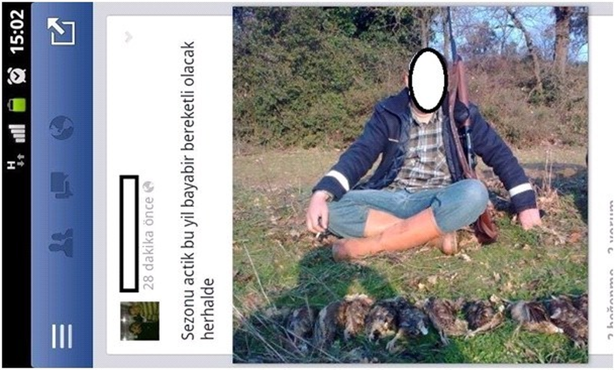 Kaçak Avlanan Avcı Facebookta Avlandı