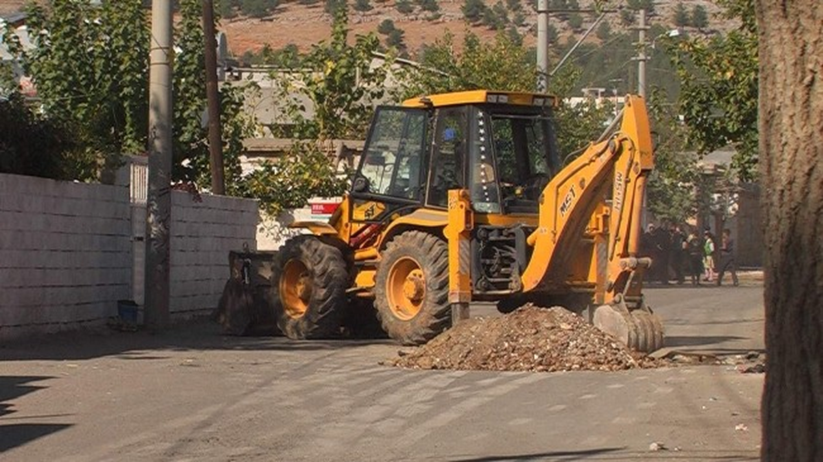 Kırılan Doğalgaz Borusu Korku Dolu Anlar Yaşattı