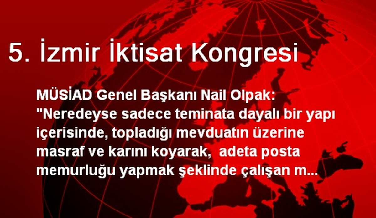5. İzmir İktisat Kongresi