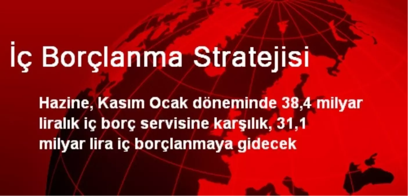 İç Borçlanma Stratejisi