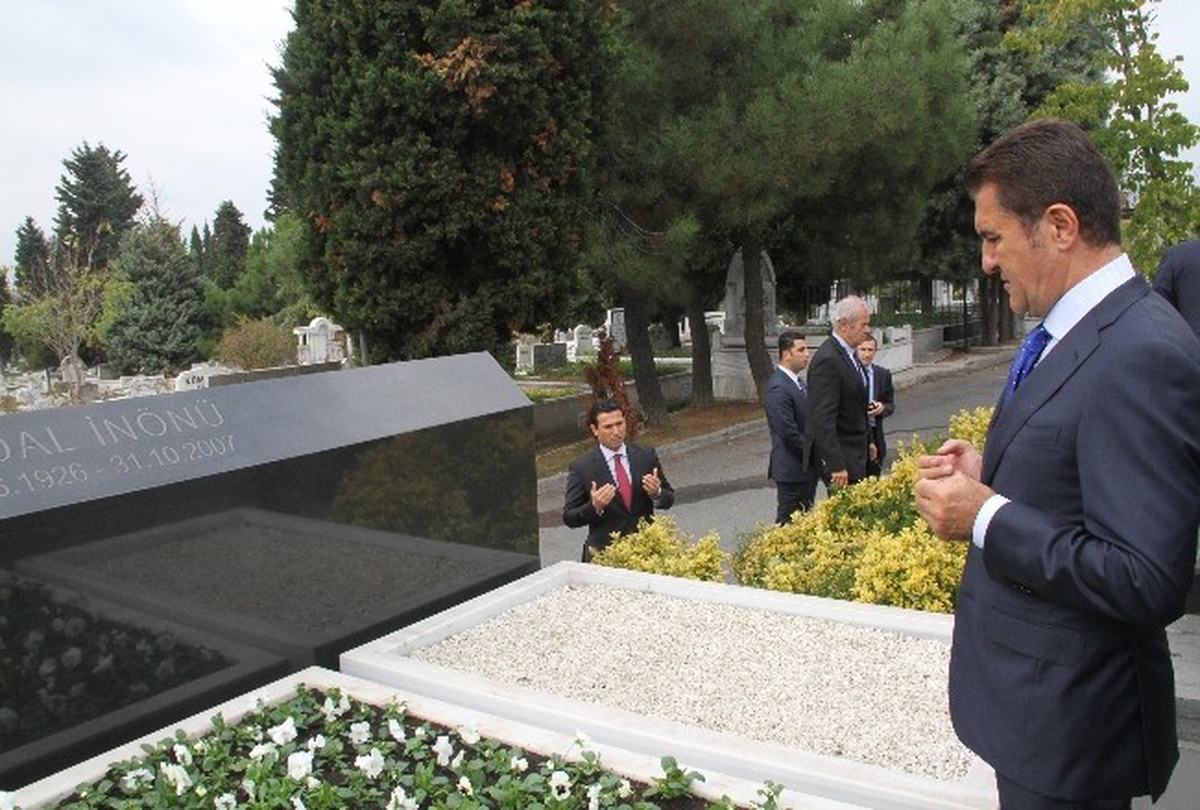 (Özel Haber) Sarıgül, CHP\'ye Geçmeden Önce İnönü\'nün Mezarını Ziyaret Etti