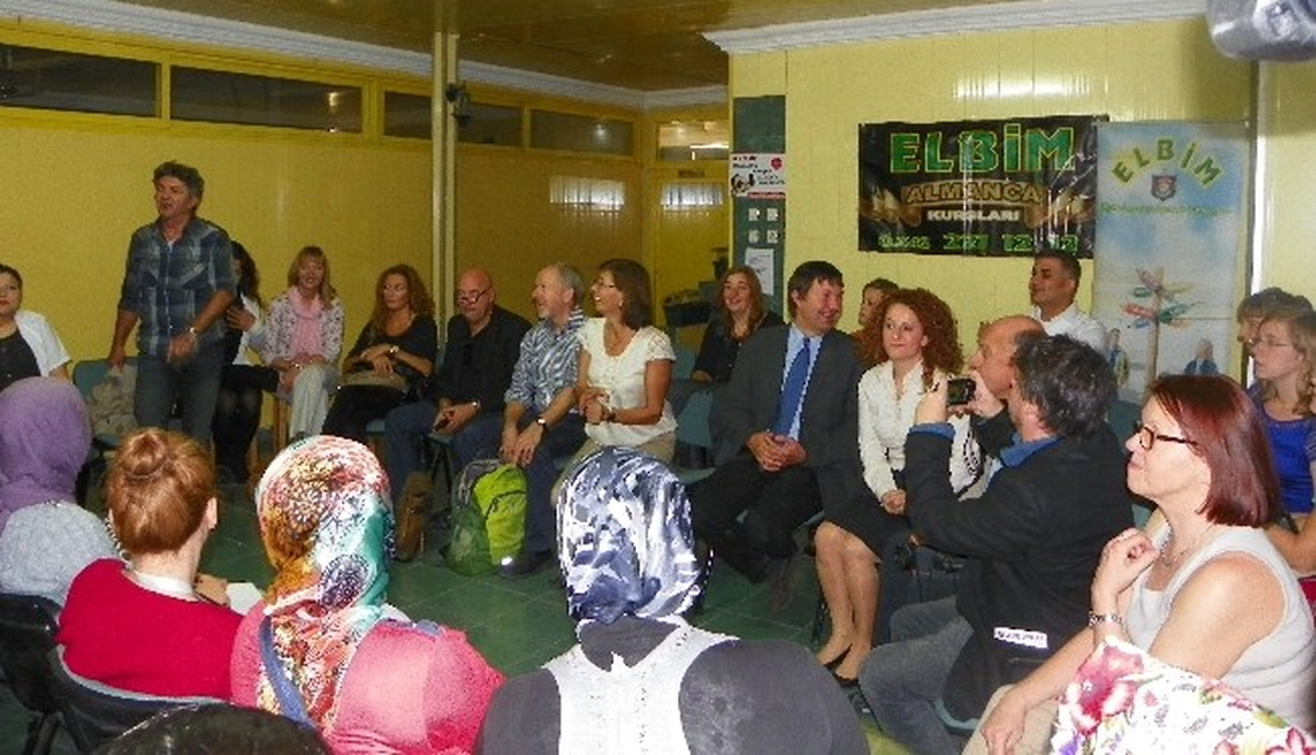 Sabev Elbim Kursiyerleriyle Bir Araya Geldi