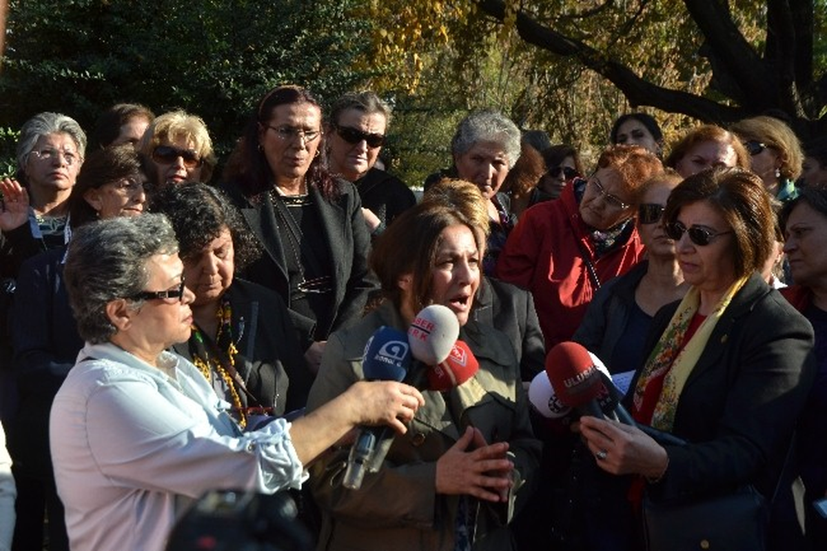 TBMM Önünde Başörtüsü Protestosu