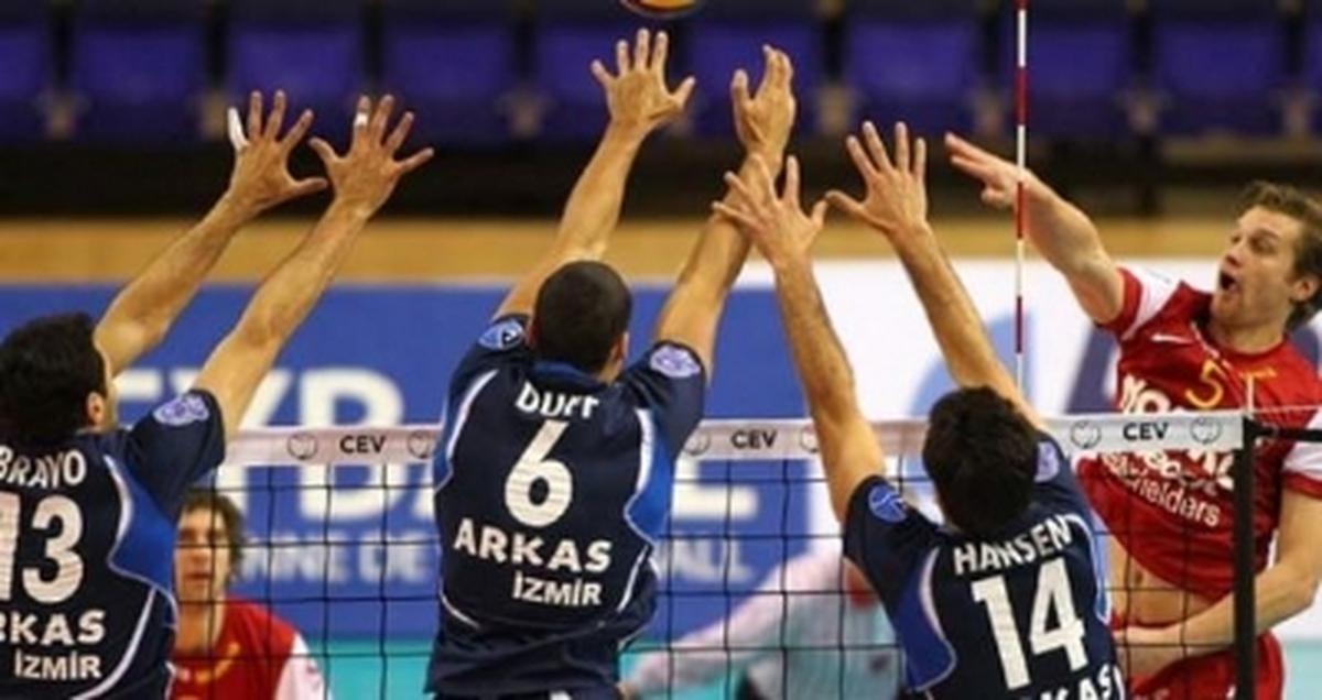 Voleybol: Denizbank Erkekler Cev Şampiyonlar Ligi\'nde Görünüm