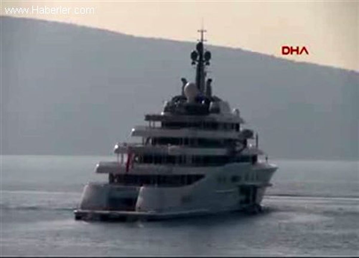 Abramoviç Lüks Yatı ile Yine Bodrum\' Da
