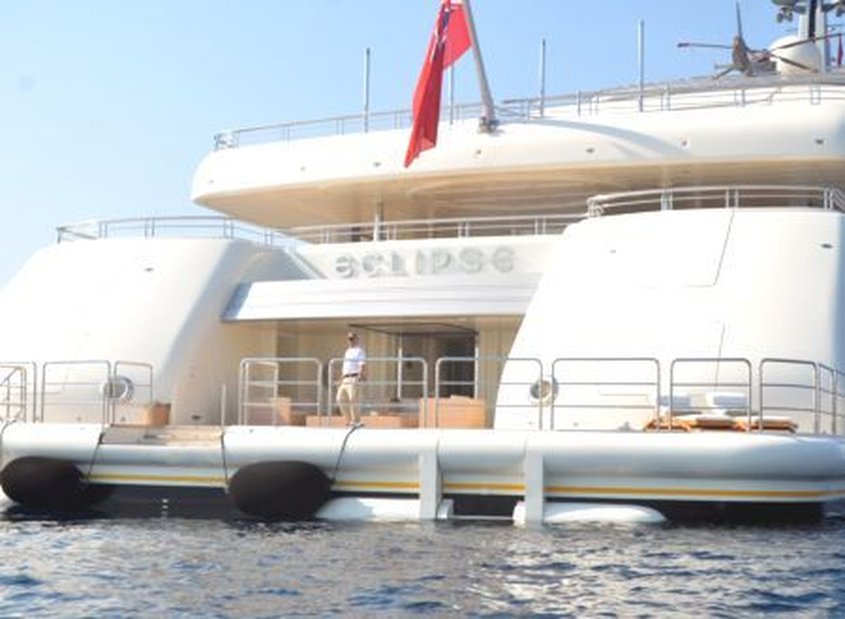 Abramovich\'in Yatı "Eclipse" Yeniden Bodrum\'da
