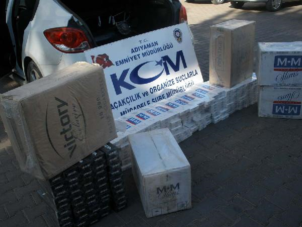 Adıyaman\'da 5 Bin Paket Kaçak Sigara Ele Geçirildi