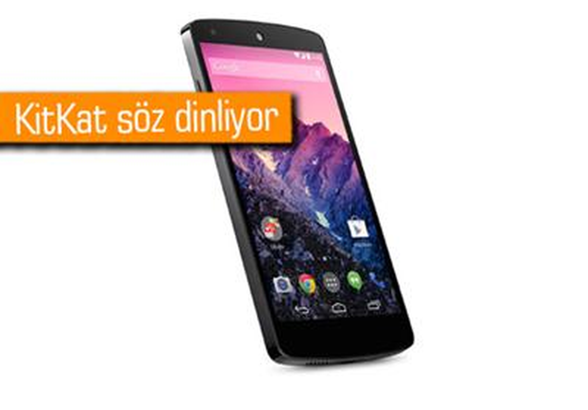 Android 4.4 Kitkat Sesli Komut Alacak!