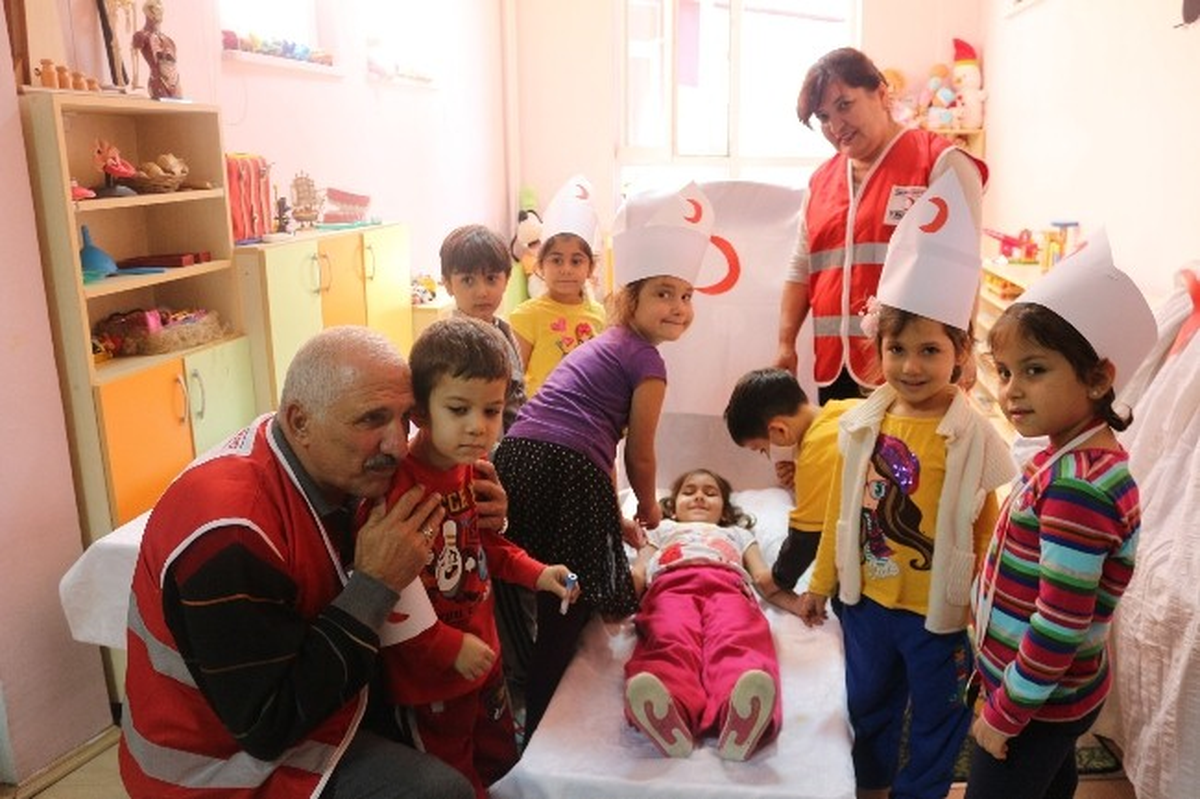 Aygün, Anaokulu Öğrencilerini Ziyaret Etti