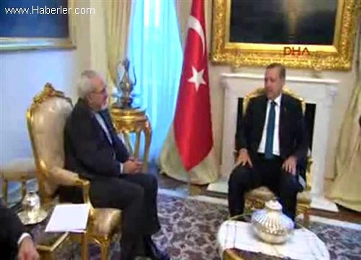 Başbakan Erdoğan ve İran Dışişleri Bakanı Muhammed Cevad Zarif ile Görüştü