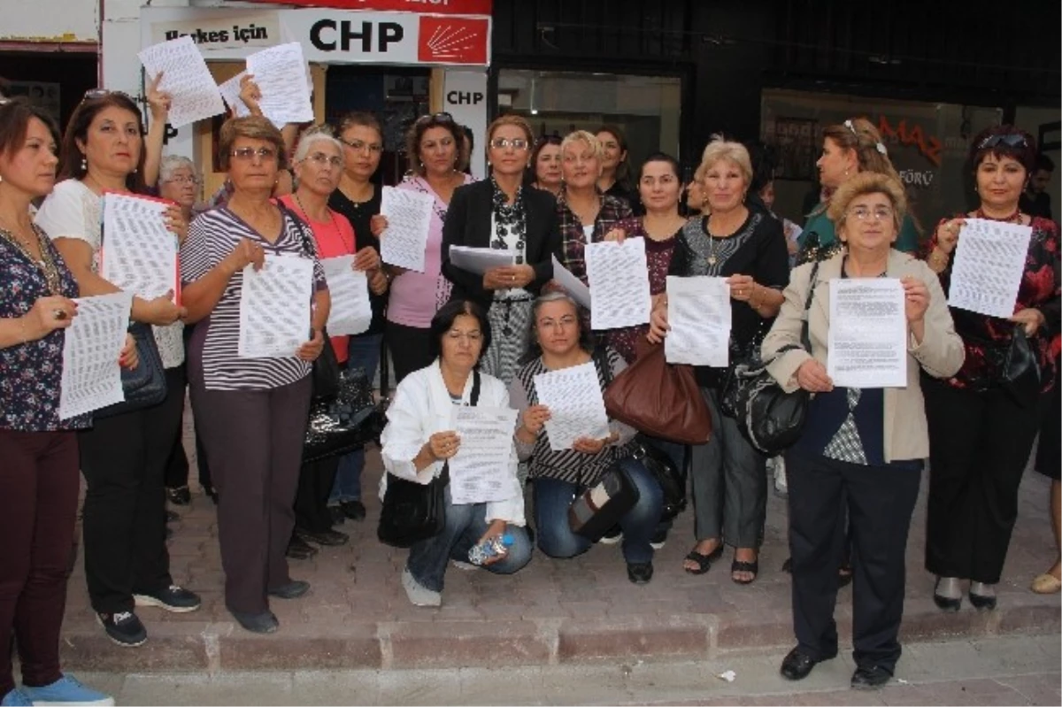 CHP\'li Kadınlar 100 Binlik Plana İtiraz Etti