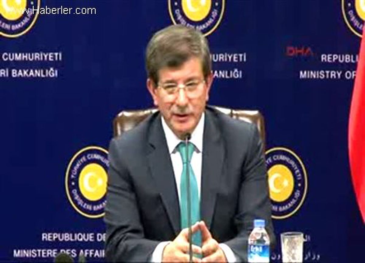Davutoğlu Ortadoğu\'da İsrail ile Herhangi Bir Ortak Operasyonun Parçası Olmamız Söz Konusu...