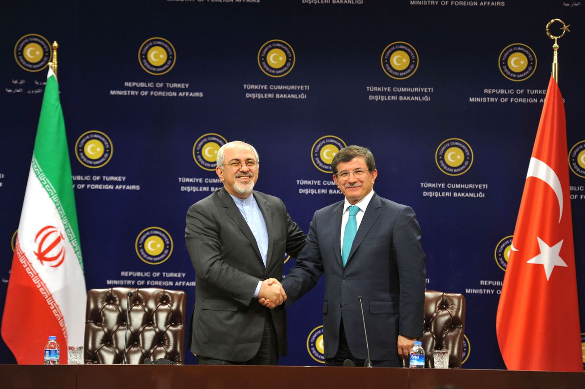 Davutoğlu Zarif Ortak Basın Toplantısı