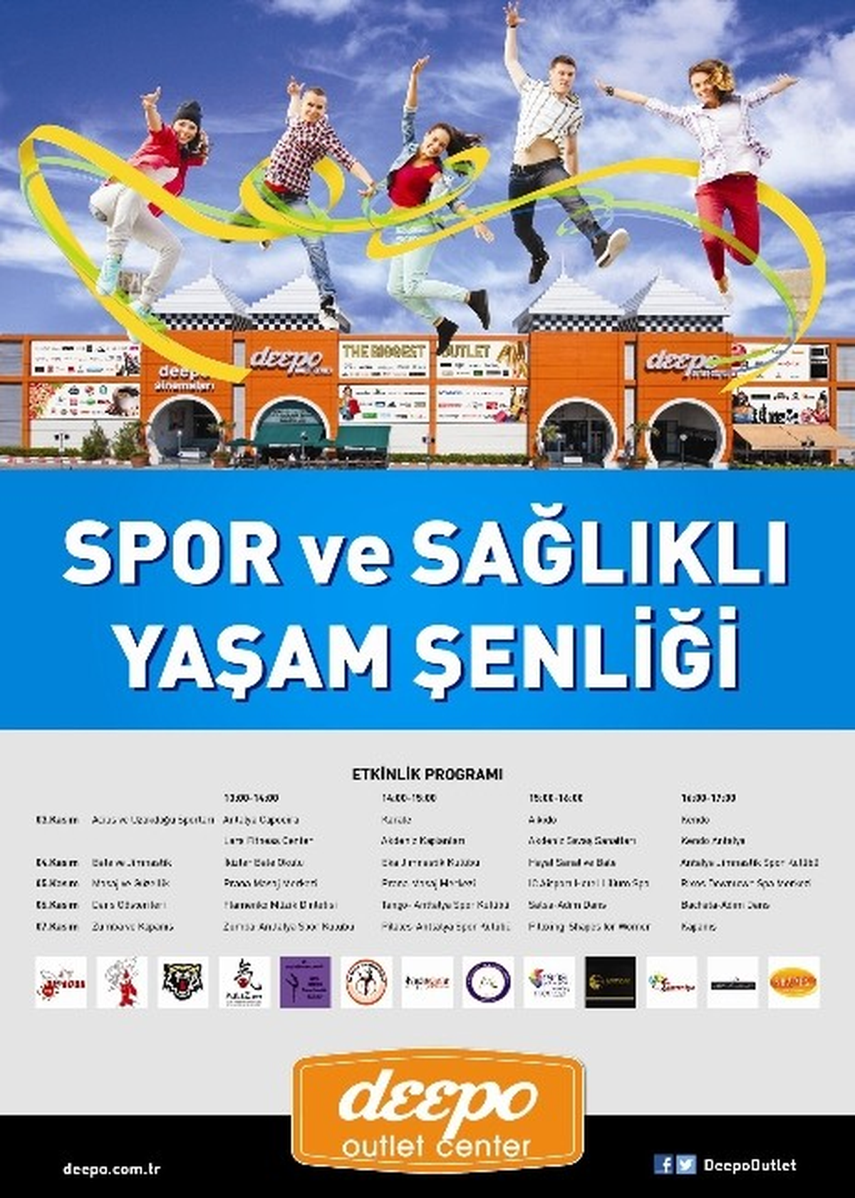 Deepo\'da Spor ve Sağlıklı Yaşam Şenliği