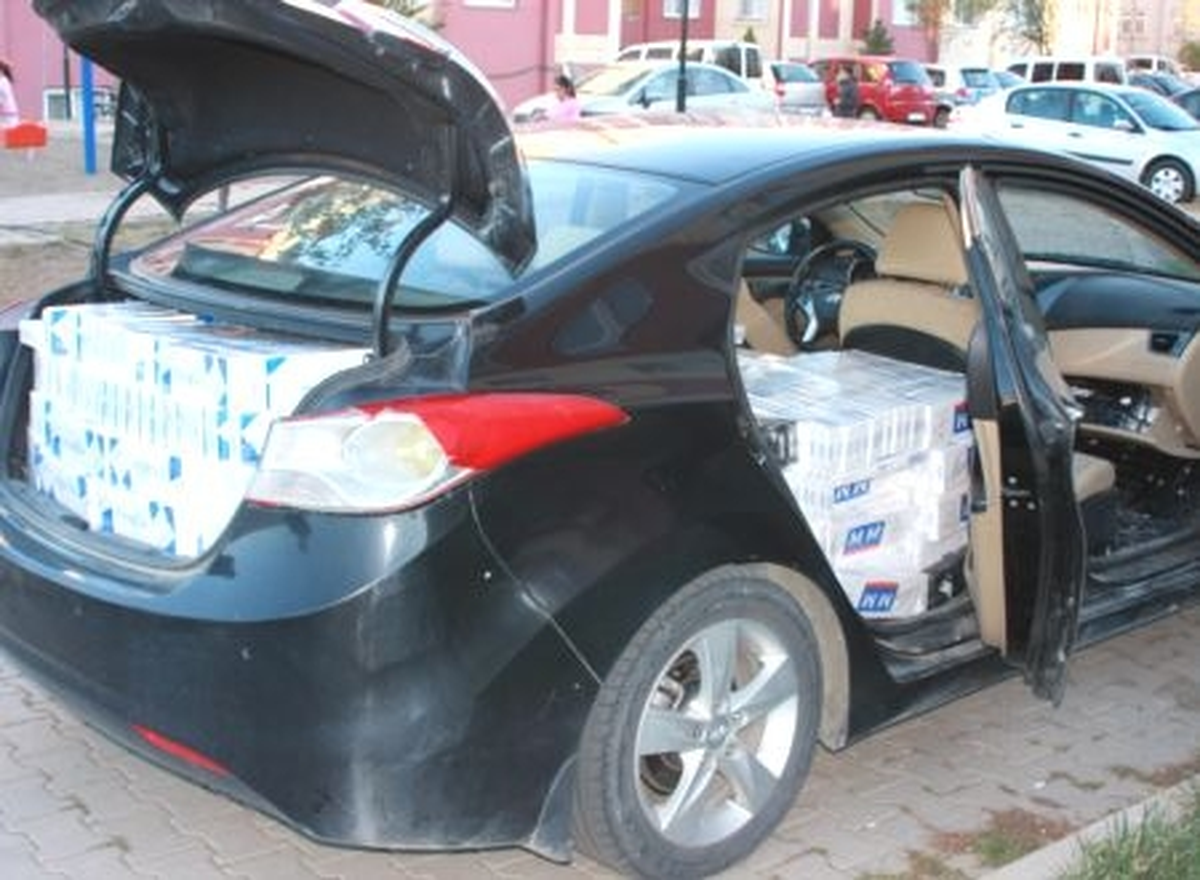 Gaziantep\'te 3 Bin 500 Paket Kaçak Sigara Ele Geçirildi