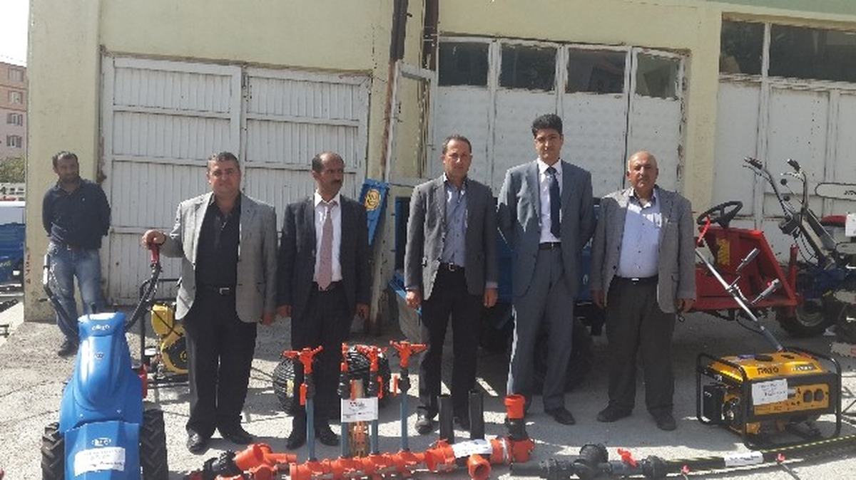 Güroymak Çiftçisine Alet ve Ekipman Desteği