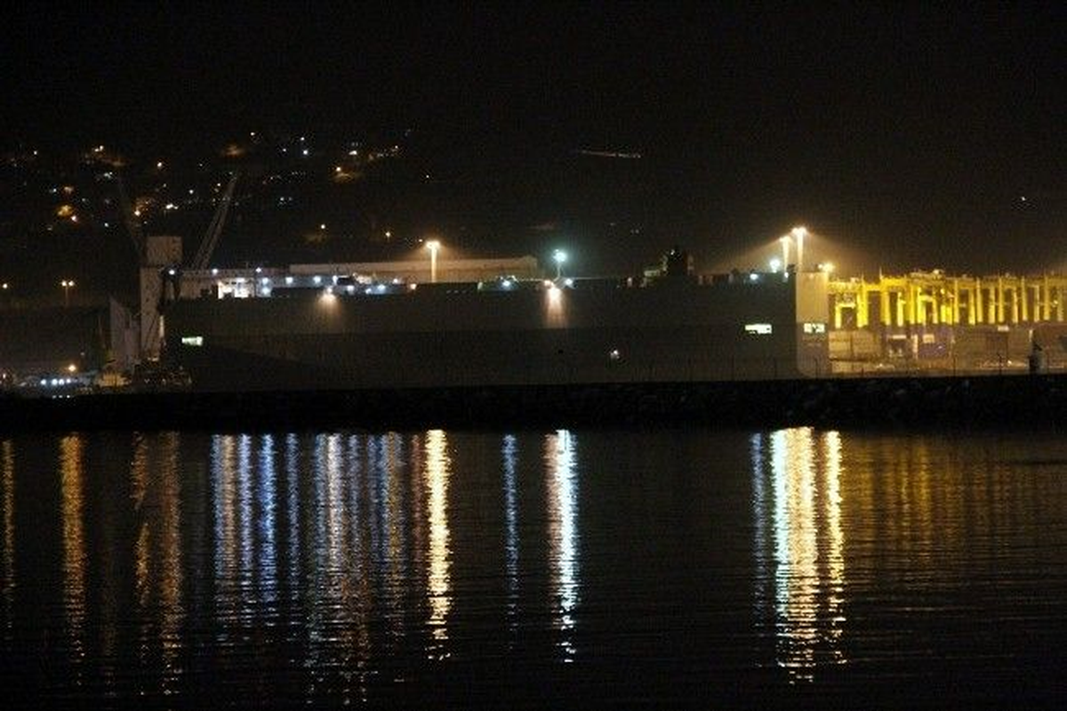 İskenderun Limanı\'nda Ro-Ro Gemisinde Ele Geçirilen Malzemeler