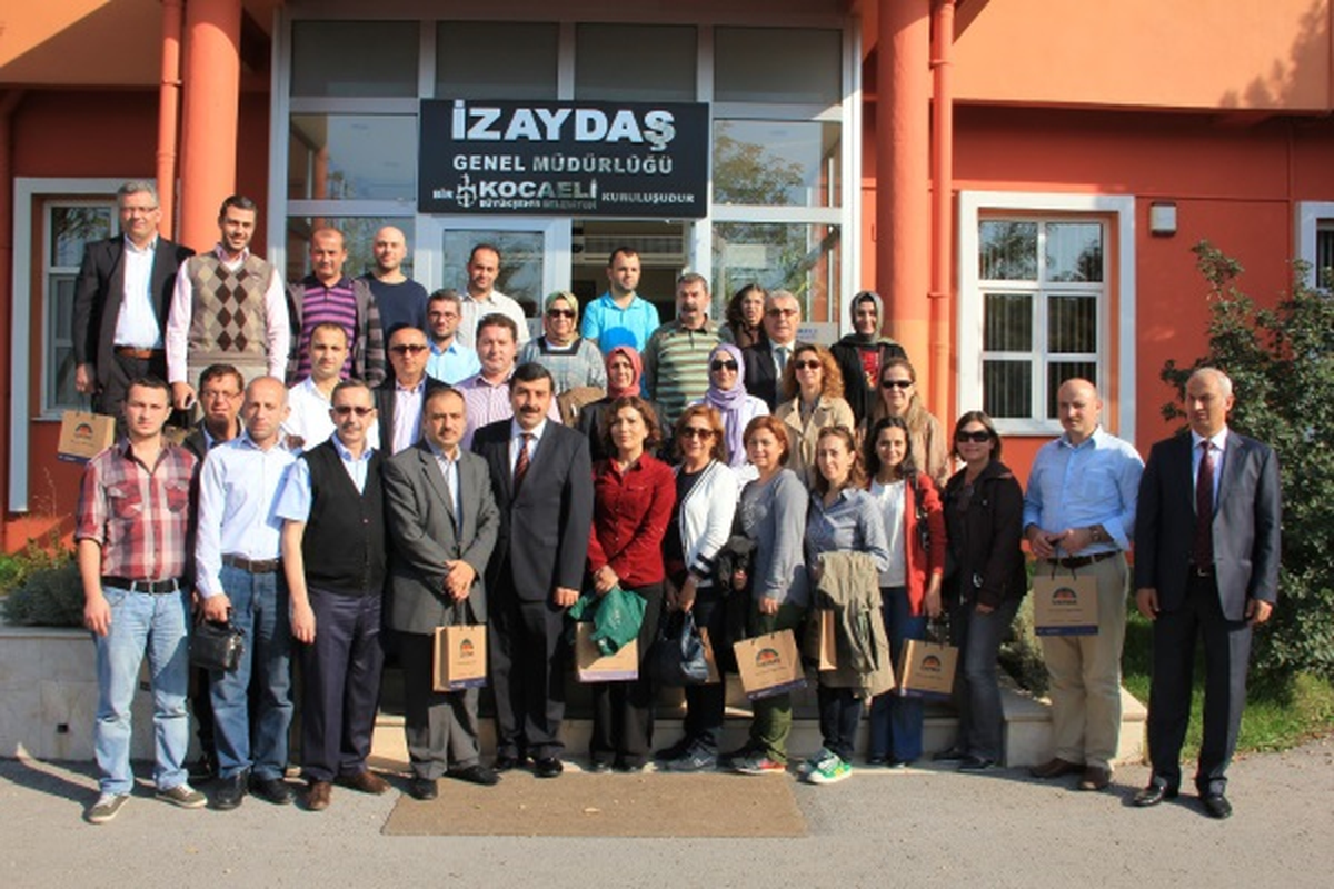 İZAYDAŞ, İSKİ Heyetini Ağırladı