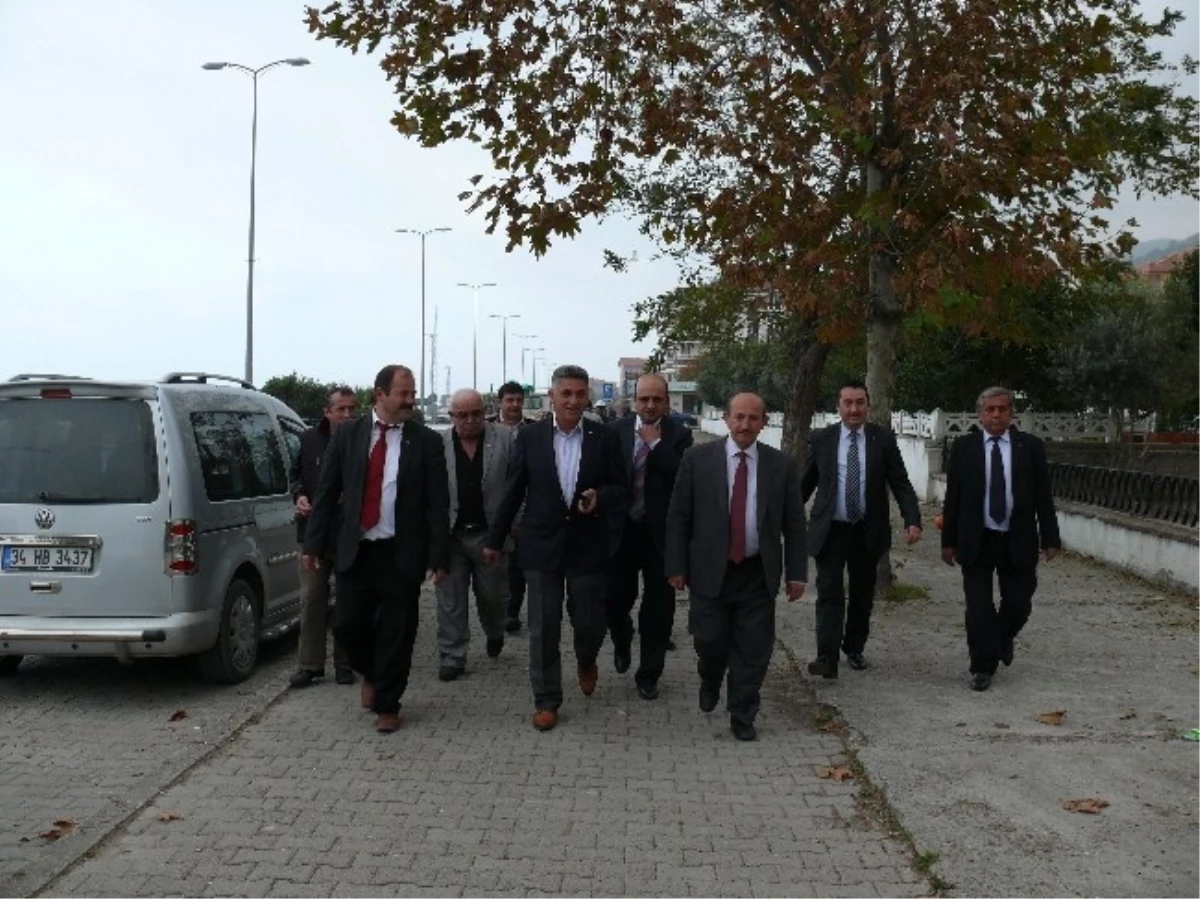 MHP Ankara Milletvekili Mustafa Erdem Çatalzeytin\'de Ziyaretlerde Bulundu